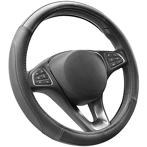 COFIT Cubierta de Volante de Cuero de Microfibra Negro M 37-38cm COFIT Cubierta de Volante de Cuero de Microfibra Negro M 37-38cm