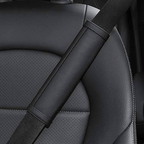COFIT Juego de 2 Almohadillas para Cinturón de Seguridad Negro COFIT Juego de 2 Almohadillas para Cinturón de Seguridad Negro