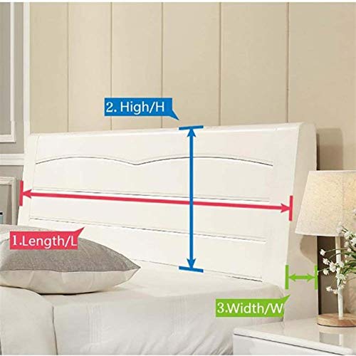 Cojin Cabecero Cama, Cojin Respaldo para Cama, Cabecero Cojines, Desmontable Y Lavable, Gran Respaldo, Cobertera, Resistente Al Desgaste (Color : A, Size : Without headboard120*60cm)