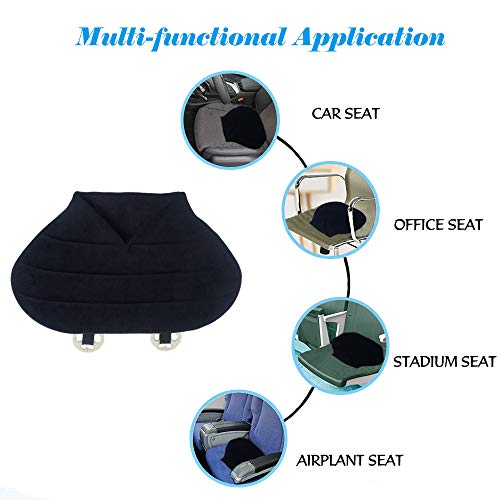Cojín de asiento de coche Big Ant, cojín de asiento de coche, cojín de asiento ortopédico para coche, oficina y silla de ruedas - cojín de asiento de respaldo inferior, cóccix, alivio de cadera Cojín de asiento de coche Big Ant, cojín de asiento de coche, cojín de asiento ortopédico para coche, oficina y silla de ruedas - cojín de asiento de respaldo inferior, cóccix, alivio de cadera