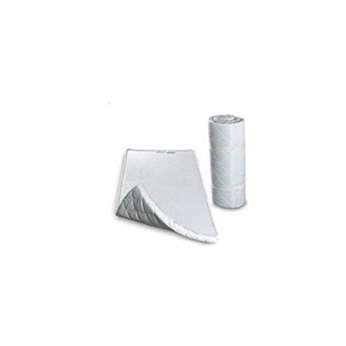 Colchón auxiliar con memoria de forma y espuma de poliuretano, cama supletoria o cama de invitados, cama enrollable, 70 x 195 cm, 120x195 Colchón auxiliar con memoria de forma y espuma de poliuretano, cama supletoria o cama de invitados, cama enrollable, 70 x 195 cm, 120x195