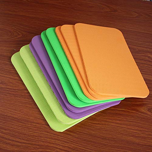 Colchoneta De Ejercicio Alta Densidad Y Extra Gruesa Colchoneta De Yoga con Líneas De Alineación Soporte De Placa De Rodilleras Cojín De Codos Cojín Color Aleatorio Colchoneta De Ejercicio Alta Densidad Y Extra Gruesa Colchoneta De Yoga con Líneas De Alineación Soporte De Placa De Rodilleras Cojín De Codos Cojín Color Aleatorio