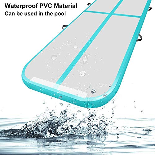 Colchoneta de Gimnasia Airtrack 3M 4M 5M 6M 8M, Alfombrilla de Gimnasio Tumbling, Pista de Aire colchonetas para Saltar, Entrenamiento Tapete de Yoga, Colchonetas de Ejercicio (4 * 1 * 0.2M, Green) Colchoneta de Gimnasia Airtrack 3M 4M 5M 6M 8M, Alfombrilla de Gimnasio Tumbling, Pista de Aire colchonetas para Saltar, Entrenamiento Tapete de Yoga, Colchonetas de Ejercicio (4 * 1 * 0.2M, Green)