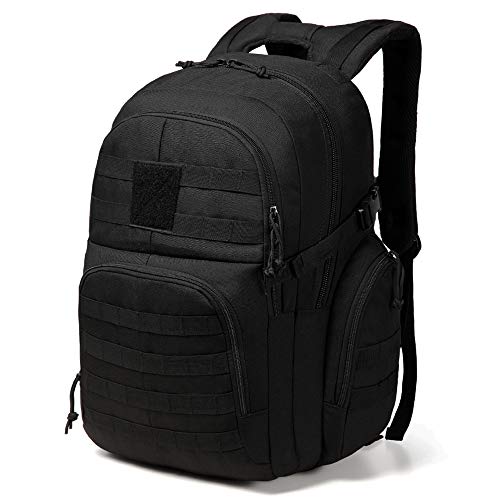 Colisal Mochila Militar 40L Mochila Tactica para Hombre Mochila Ejercito con Molle Gran Capacidad Mochila Asalto para Senderismo Mochila Negro