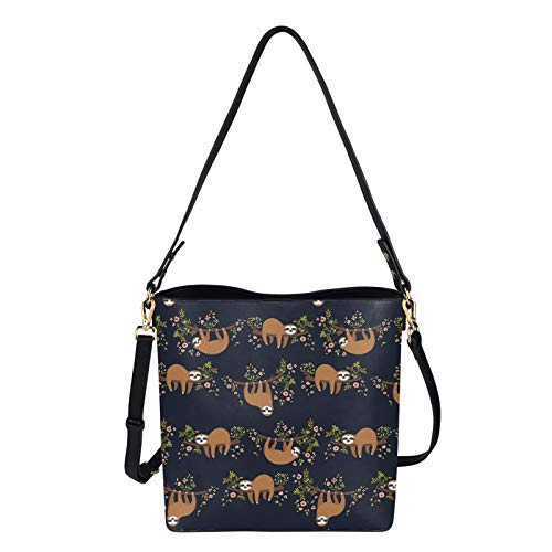 Coloranimal Cuties - Bolso de piel reutilizable para mujer, diseño de bulldog francés, color Multicolor, talla Talla única