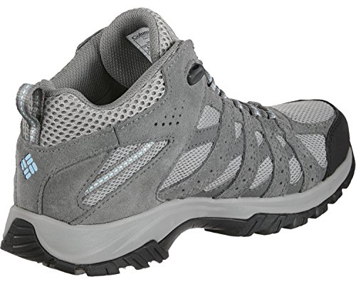 Columbia Canyon Point Mid, Zapatos de Senderismo Impermeables Mujer, Gris (Light Grey, Oxygen), 40 EU Columbia Canyon Point Mid, Zapatos de Senderismo Impermeables Mujer, Gris (Light Grey, Oxygen), 40 EU