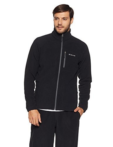 Columbia Fast Trek II Forro Polar con Cremallera, Hombre, Negro, L Columbia Fast Trek II Forro Polar con Cremallera, Hombre, Negro, L