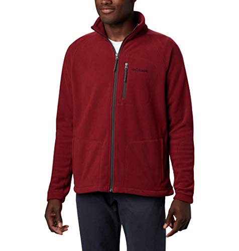 Columbia Fast Trek II Forro Polar con Cremallera, Hombre, Rojo (Red Jasper), L Columbia Fast Trek II Forro Polar con Cremallera, Hombre, Rojo (Red Jasper), L