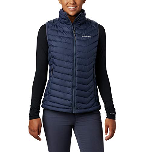 Columbia Powder Lite, Chaleco, Mujer, Azul (Nocturnal) Talla S Columbia Powder Lite, Chaleco, Mujer, Azul (Nocturnal) Talla S