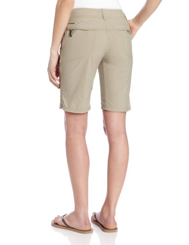 Columbia Short Silver Ridge Cargo Shorts, Mujer, Beige (Fossil), 44 ES (Talla Fabricante: 12)