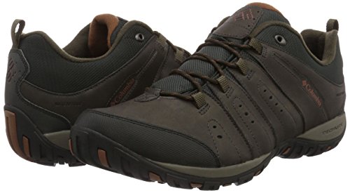 Columbia Woodburn II, Zapatillas Hombre, Marrón (Cordovan Cinnamon), 41.5 EU