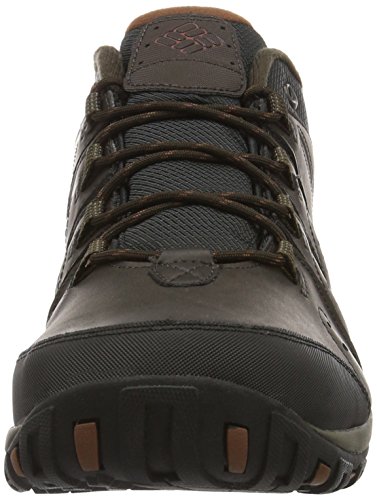 Columbia Woodburn II, Zapatillas Hombre, Marrón (Cordovan Cinnamon), 44.5 EU