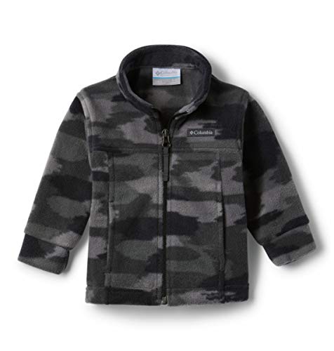 Columbia Youth Boys Zing III, Soft Fleece with Classic Fit, grill brushed camo, 3/6