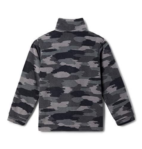 Columbia Youth Boys Zing III, Soft Fleece with Classic Fit, grill brushed camo, 3/6