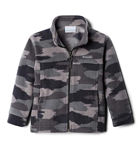 Columbia Youth Boys Zing III, Soft Fleece with Classic Fit, grill brushed camo, 3/6