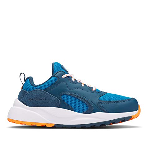 Columbia Youth Pivot, Sneaker para niños, Azul (Pool/Valencia 421), 25 EU