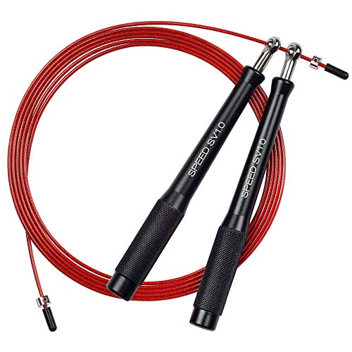 Comba de alta Velocidad Aluminio Sportvitae Speed SV1.0 CrossFit Boxeo Double Unders Ajustable