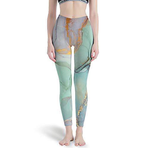 COMBON Shop Leggings deportivos Magic Marbling Mujer Diseño Impresión Elástico - Leggings para Pilates Gimnasio Blanco S COMBON Shop Leggings deportivos Magic Marbling Mujer Diseño Impresión Elástico - Leggings para Pilates Gimnasio Blanco S