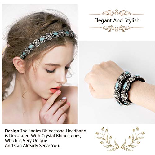 Comius Sharp 6 Piezas Bandas para la Cabeza Elásticas, Bohemia Diadema Cristal Diamante de Imitación Bandas Diademas de Pelo para el Pelo Accesorios para el Cabello de la Boda para Mujer (6 Estilos) Comius Sharp 6 Piezas Bandas para la Cabeza Elásticas, Bohemia Diadema Cristal Diamante de Imitación Bandas Diademas de Pelo para el Pelo Accesorios para el Cabello de la Boda para Mujer (6 Estilos)