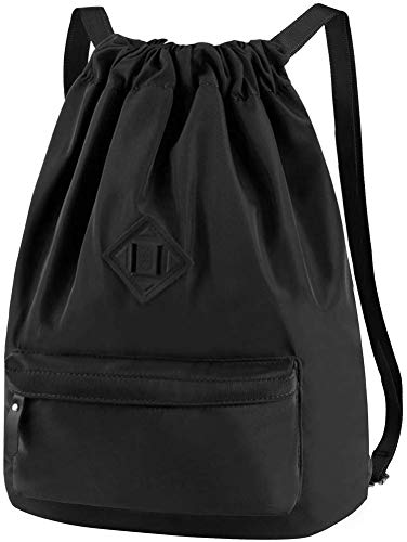 Comius Sharp Bolsas de Cuerdas para el Gimnasio, Bolsa Lona Mochilas Casual para PC Viaje Libros Acampada Estudiantes Escuela Mochila Cuerda para Chico Chica Hombre Muje (Black) Comius Sharp Bolsas de Cuerdas para el Gimnasio, Bolsa Lona Mochilas Casual para PC Viaje Libros Acampada Estudiantes Escuela Mochila Cuerda para Chico Chica Hombre Muje (Black)