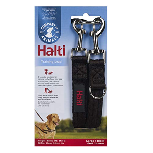 Company of Animals HALTI Jefe de Entrenamiento, Negro, L Company of Animals HALTI Jefe de Entrenamiento, Negro, L