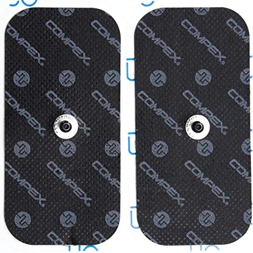 Compex Fit 1.0 Electroestimulador, Unisex, Azul + Pack de electrodos Easysnap Performance 5 x 10 cm - 2 Unidades Compex Fit 1.0 Electroestimulador, Unisex, Azul + Pack de electrodos Easysnap Performance 5 x 10 cm - 2 Unidades