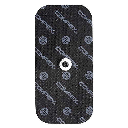 Compex Fit 1.0 Electroestimulador, Unisex, Azul + Pack de electrodos Easysnap Performance 5 x 10 cm - 2 Unidades Compex Fit 1.0 Electroestimulador, Unisex, Azul + Pack de electrodos Easysnap Performance 5 x 10 cm - 2 Unidades