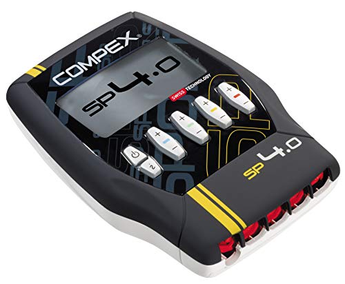 Compex SP 4.0. Electroestimulador, Unisex, Gris + Motor Point - Lápiz de Punto Motor, Plateado, Standard
