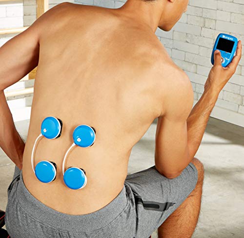 Compex Wireless Fit 5.0 Electroestimulador, Unisex, Azul