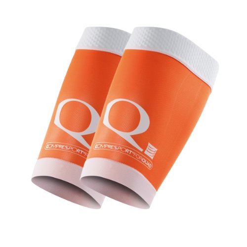 COMPRESSPORT For Quad Muslera, Unisex, Naranja, 3 COMPRESSPORT For Quad Muslera, Unisex, Naranja, 3