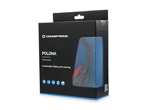 Conceptronic CCHATSTARU2R Binaural Diadema Rojo - Auriculares con micrófono (Centro de Llamadas/Oficina, Binaural, Diadema, Rojo, Digital, Alámbrico) Conceptronic CCHATSTARU2R Binaural Diadema Rojo - Auriculares con micrófono (Centro de Llamadas/Oficina, Binaural, Diadema, Rojo, Digital, Alámbrico)
