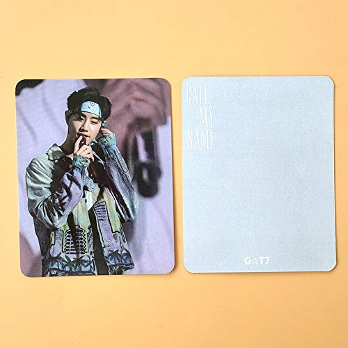 Concierto de gira de 7 piezas Kpop "KEEP SPINNING" con la misma tarjeta de colección de postales Mark Jackson JB Bambam Fans vitorearon alrededor Concierto de gira de 7 piezas Kpop "KEEP SPINNING" con la misma tarjeta de colección de postales Mark Jackson JB Bambam Fans vitorearon alrededor