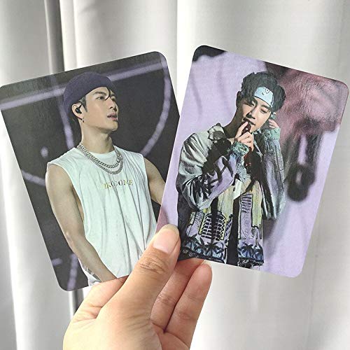 Concierto de gira de 7 piezas Kpop "KEEP SPINNING" con la misma tarjeta de colección de postales Mark Jackson JB Bambam Fans vitorearon alrededor