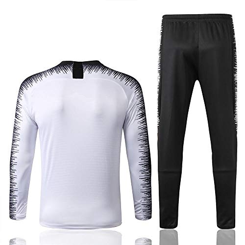 Conjunto de chándal y pantalón de fútbol para Hombre de Regalo Conjunto de Manga Larga para Adultos en @ Color_XL