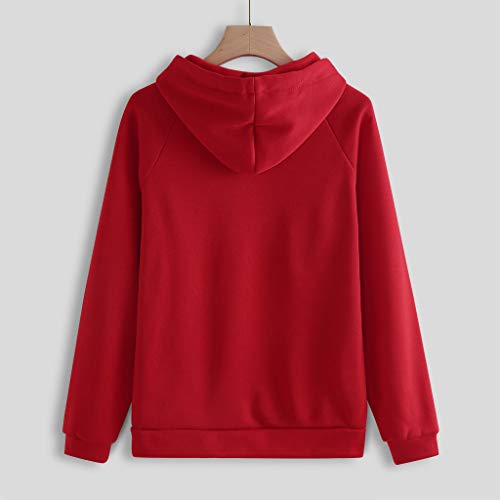 Conjuntos Deportivos Chándal Mujer con Cordón Sudadera Casuales con Capucha Comodo y Suave + Pantalones Yoga Ropa de Casa Hoodie de Deporte Fannyfuny