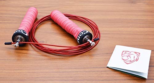 CONSUL Cuerda para saltar de alta velocidad,Comba de CrossFit,Speed rope crossfit,Incluye 2 comba de saltar ,Rodamiento rápido.Comba de Boxeo,También es adecuado para las mujeres! CONSUL Cuerda para saltar de alta velocidad,Comba de CrossFit,Speed rope crossfit,Incluye 2 comba de saltar ,Rodamiento rápido.Comba de Boxeo,También es adecuado para las mujeres!