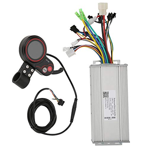 Controlador de Scooter Eléctrico e Interruptor de Cambio LCD, 36V 1000W Controlador de Velocidad Interruptor de cambio LCD con Panel de Control de Pantalla LCD para Bicicleta Eléctrica y Scooter Ebike Controlador de Scooter Eléctrico e Interruptor de Cambio LCD, 36V 1000W Controlador de Velocidad Interruptor de cambio LCD con Panel de Control de Pantalla LCD para Bicicleta Eléctrica y Scooter Ebike