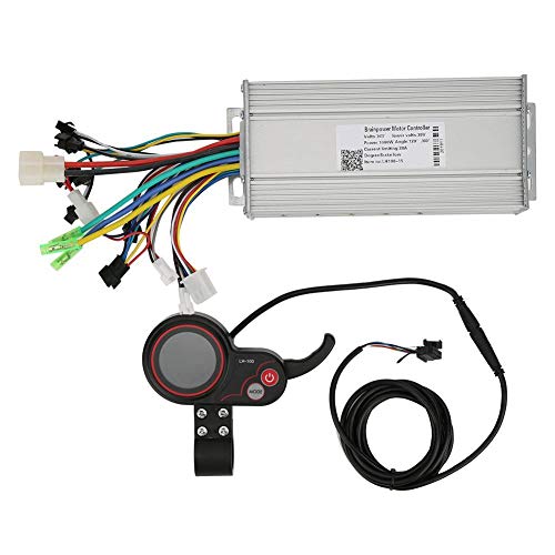 Controlador de Scooter Eléctrico e Interruptor de Cambio LCD, 36V 1000W Controlador de Velocidad Interruptor de cambio LCD con Panel de Control de Pantalla LCD para Bicicleta Eléctrica y Scooter Ebike Controlador de Scooter Eléctrico e Interruptor de Cambio LCD, 36V 1000W Controlador de Velocidad Interruptor de cambio LCD con Panel de Control de Pantalla LCD para Bicicleta Eléctrica y Scooter Ebike