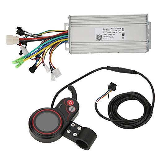 Controlador de Scooter Eléctrico e Interruptor de Cambio LCD, 36V 1000W Controlador de Velocidad Interruptor de cambio LCD con Panel de Control de Pantalla LCD para Bicicleta Eléctrica y Scooter Ebike Controlador de Scooter Eléctrico e Interruptor de Cambio LCD, 36V 1000W Controlador de Velocidad Interruptor de cambio LCD con Panel de Control de Pantalla LCD para Bicicleta Eléctrica y Scooter Ebike