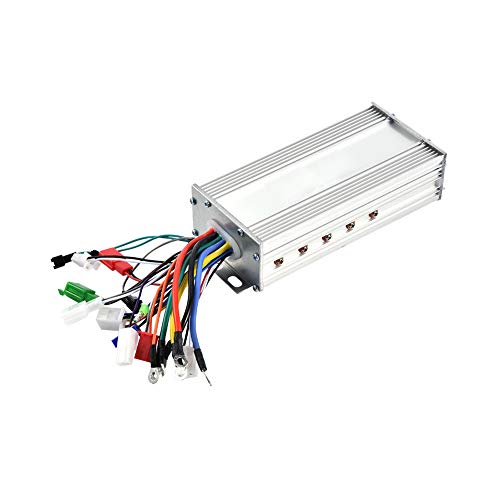 Controlador Sin Escobillas de E-Bike,36V / 48V 1000W Controlador de Onda Sinusoidal Controlador de Motor de Aluminio para Scooter