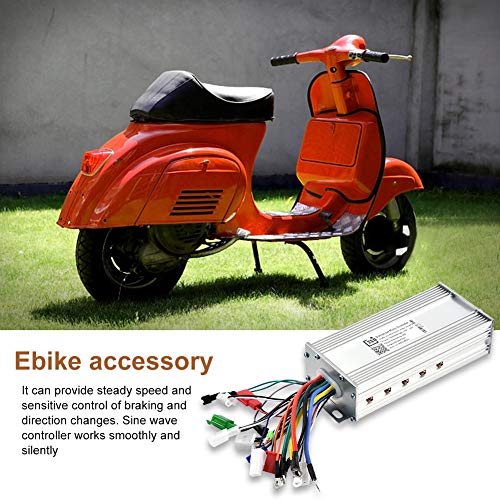 Controlador Sin Escobillas de E-Bike,36V / 48V 1000W Controlador de Onda Sinusoidal Controlador de Motor de Aluminio para Scooter Controlador Sin Escobillas de E-Bike,36V / 48V 1000W Controlador de Onda Sinusoidal Controlador de Motor de Aluminio para Scooter