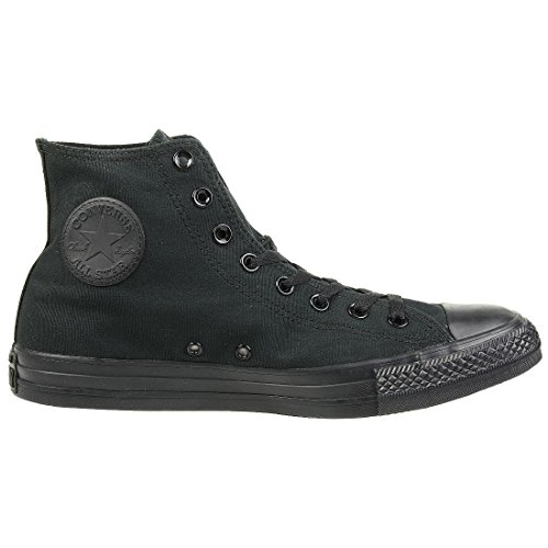 Converse Chuck Taylor All Star Hi Sneakers, Zapatillas Unisex Adulto, Negro (Black Monochrome), 36 EU