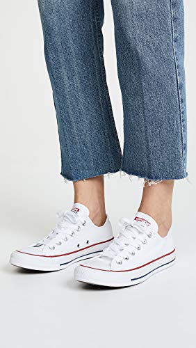 Converse Chuck Taylor All Star Ox, Zapatillas Mujer, Blanco (Optical White), 39 EU Converse Chuck Taylor All Star Ox, Zapatillas Mujer, Blanco (Optical White), 39 EU