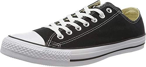 Converse Chuck Taylor All Star Ox', Zapatillas Unisex Adulto, Black White, 36 EU