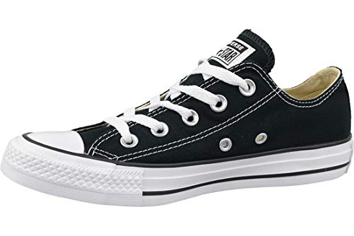 Converse Chuck Taylor All Star Ox', Zapatillas Unisex Adulto, Black White, 36 EU