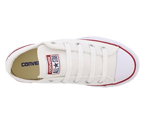Converse Chuck Taylor All Star, Zapatillas de Lona Infantil, Blanco, 35 EU (2.5 UK) Converse Chuck Taylor All Star, Zapatillas de Lona Infantil, Blanco, 35 EU (2.5 UK)