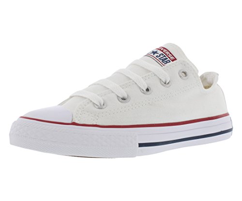 Converse Chuck Taylor All Star, Zapatillas de Lona Infantil, Blanco, 35 EU (2.5 UK)