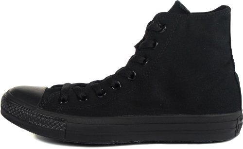 Converse - Zapatillas de lona para hombre, color negro, talla 41.5