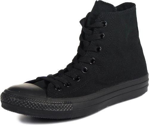 Converse - Zapatillas de lona para hombre, color negro, talla 41.5