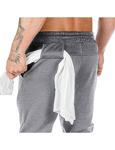 COOFANDY Pantalones Deportivos chándal Hombres Pantalones Jogging Cremallera Pantalones Hombre Slim fit